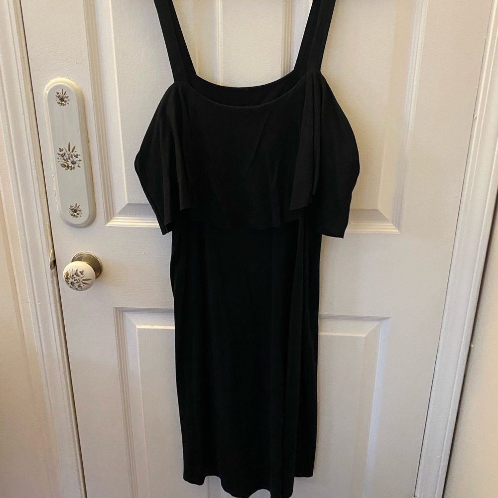 Maeve Black Strapless Dress